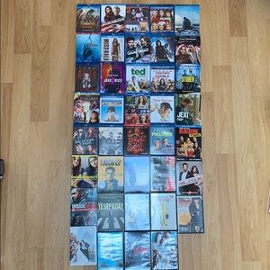 Blu Ray’s + DVD’s
